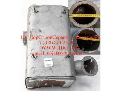 Глушитель SH F3000 SHAANXI / Shacman (ШАНКСИ / Шакман) DZ91259540006 фото 1 Ярославль