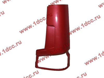 Обтекатель кабины (обрамление фары) левый красный H2/H3 HOWO (ХОВО) WG1642110004 фото 1 Ярославль