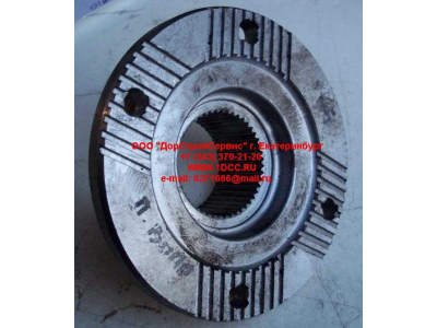 Фланец проходного вала D-165, 4 отв., с насечками, низкий, мелкий шлиц H HOWO (ХОВО) RHAZ9114320205 фото 1 Ярославль