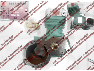 Компрессор пневмотормозов 1 цилиндровый WP10 SH SHAANXI / Shacman (ШАНКСИ / Шакман) 612600130184 фото 1 Ярославль