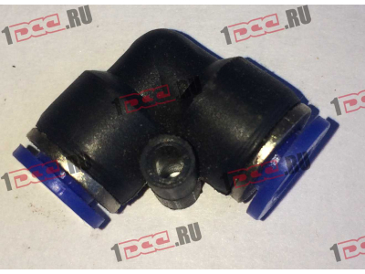 Фитинг быстрого соединения угол 90 d-6 HOWO (ХОВО)  фото 1 Ярославль