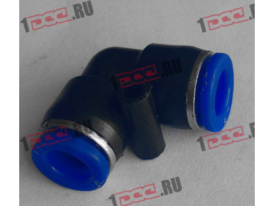 Фитинг быстрого соединения угол 90 d-8 HOWO (ХОВО)  фото 1 Ярославль