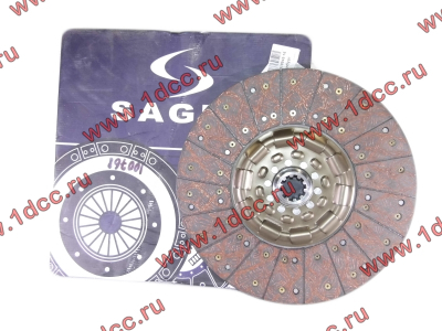 Диск сцепления ведомый 420 мм SAGES H2/H3 HOWO (ХОВО) WG1560161130 фото 1 Ярославль