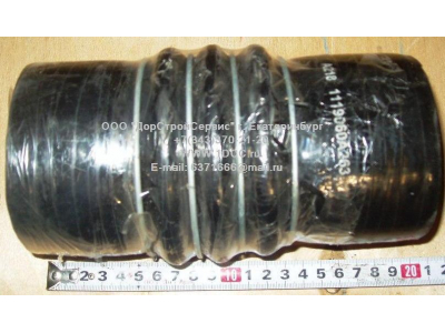 Патрубок интеркулера выпускной (левый) F FAW (ФАВ) 1119060A263 для самосвала фото 1 Ярославль