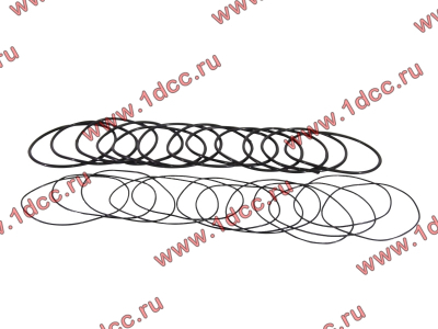 Кольцо уплотнительное гильзы цилиндра (комплект 12 тонких и 12 толстых) двигатель TD226B6G Lonking CDM (СДМ) 01153804/01153805 фото 1 Ярославль