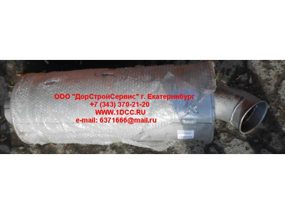 Глушитель цилиндрический (вход-выход с торца) SH SHAANXI / Shacman (ШАНКСИ / Шакман) DZ9100540004 фото 1 Ярославль